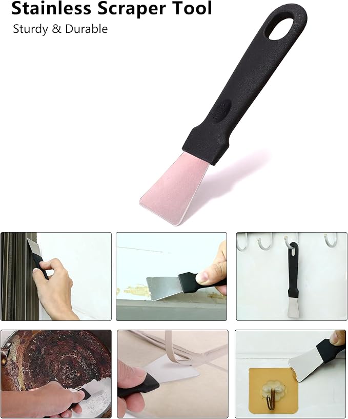 Ginsco 7 Pcs Hard Bristle Crevice Cleaning Brush Kit - Image 4