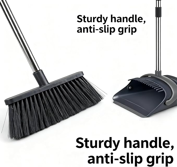 Stand-Up Broom Dustpan Combo - Image 2