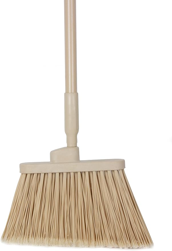 SPARTA 41082EC25 Plastic Color Coded Broom, Flagged Bristles, Long Broom - Image 2