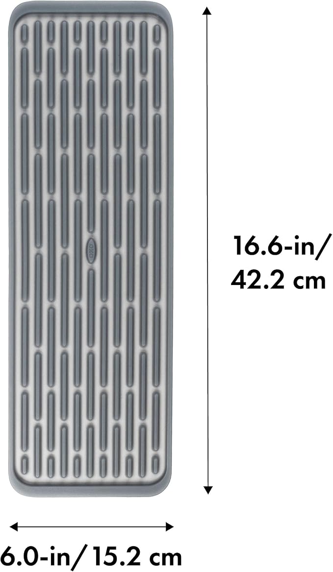OXO 1372100 Good Grips Silicone Stemware Drying Mat - Image 3