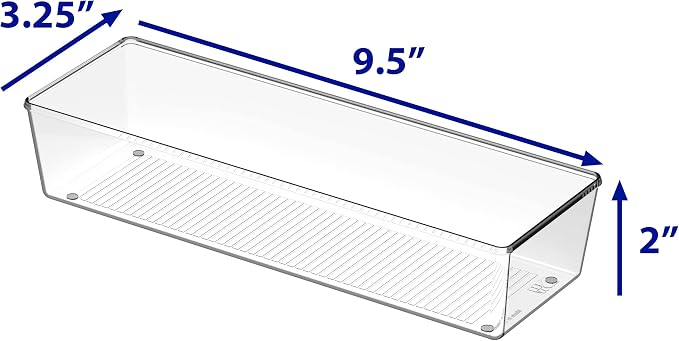 Simple Houseware Clear Drawer Organizer - Image 5