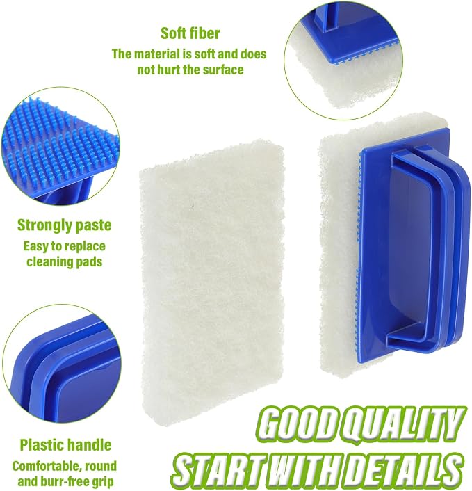 5 Pack Electric Cleaning Brush Pad Kitchen Bathroom Household Cleaning Pad - Image 3