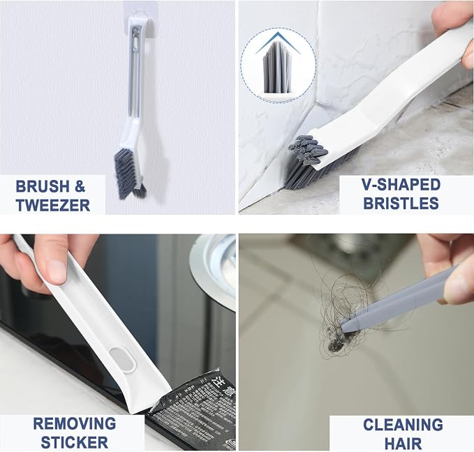 Cleaning Brush Kit, Flexible Drain Cleaning Brush, Drain Hair Removal Tool - Image 3