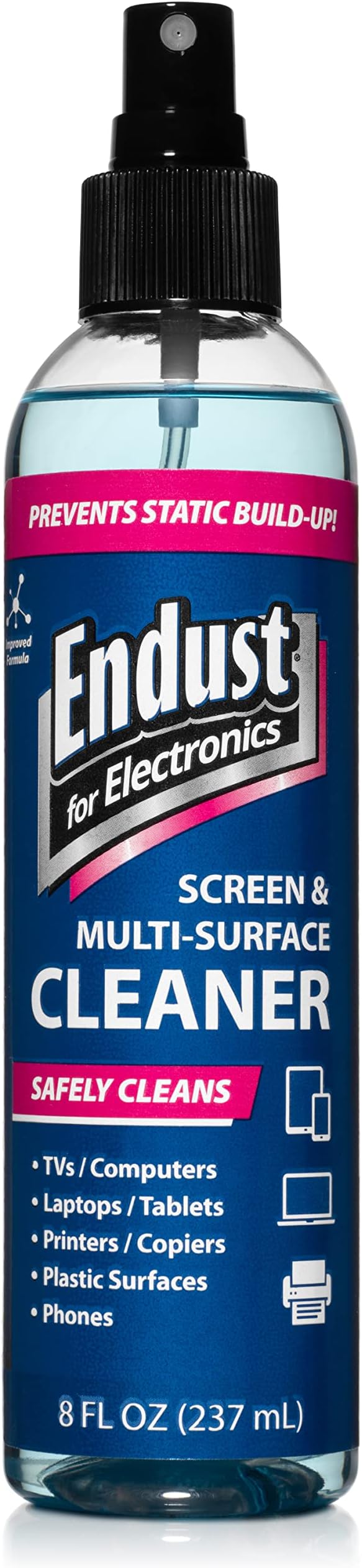 Endust for Electronics; Anti-Static, Screen & Multi-Surface Cleaner Pump Spray; by Endust