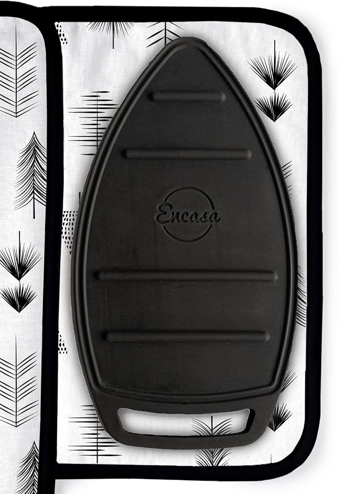 Encasa XO Ironing Mat/Pad with 3mm Padding & Silicone Iron Rest - Image 3