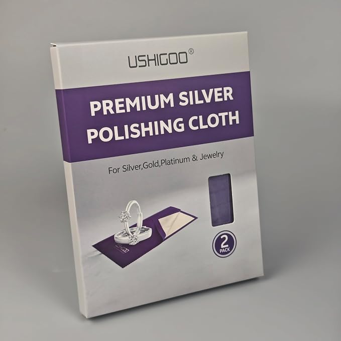 Jewelry Cleaning & Polishing Cloth, Non-Toxic Eco Friendly, Jewelry Cleaner - Image 4