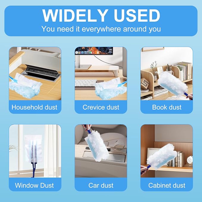 Duster Refills, Disposable dusting Brush Set Compatible - Image 6