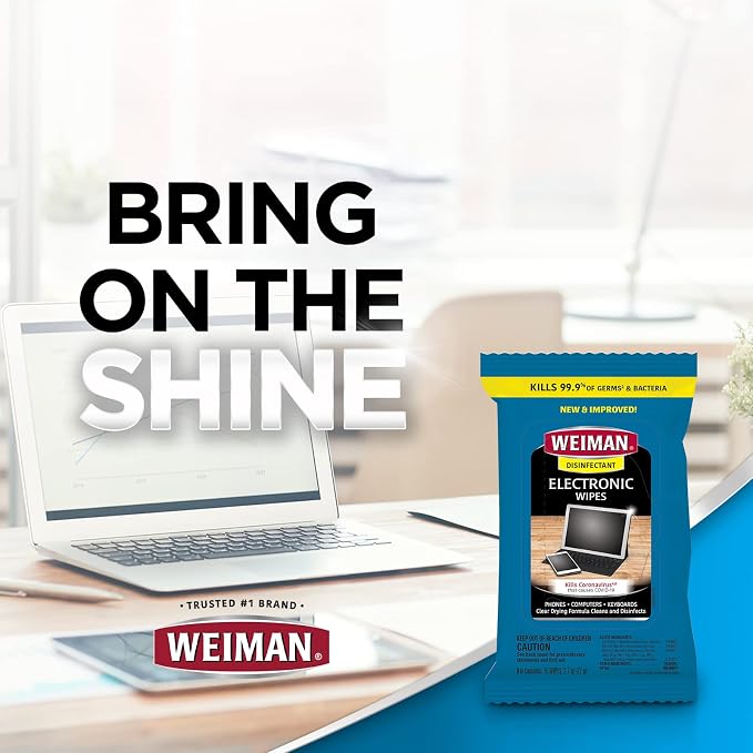 Weiman Disinfecting Electronic Wipes - Image 8