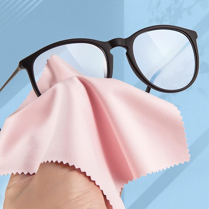 Eyeglass Cleaning Cloth Glasses Cleaner 12Pack Microfiber Lens Cleaner Eyewear - Image 6