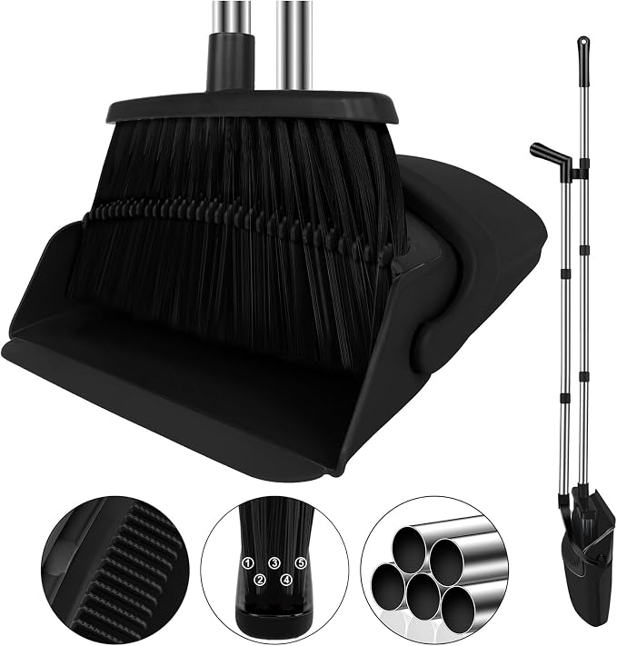 Broom and Dustpan Set, Household Broom by UDUK