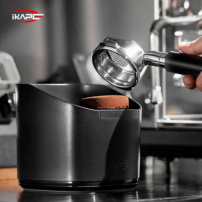 IKAPE Espresso Knock Box for Coffee Grounds, Barista Tool Enhanced for Better - Image 3