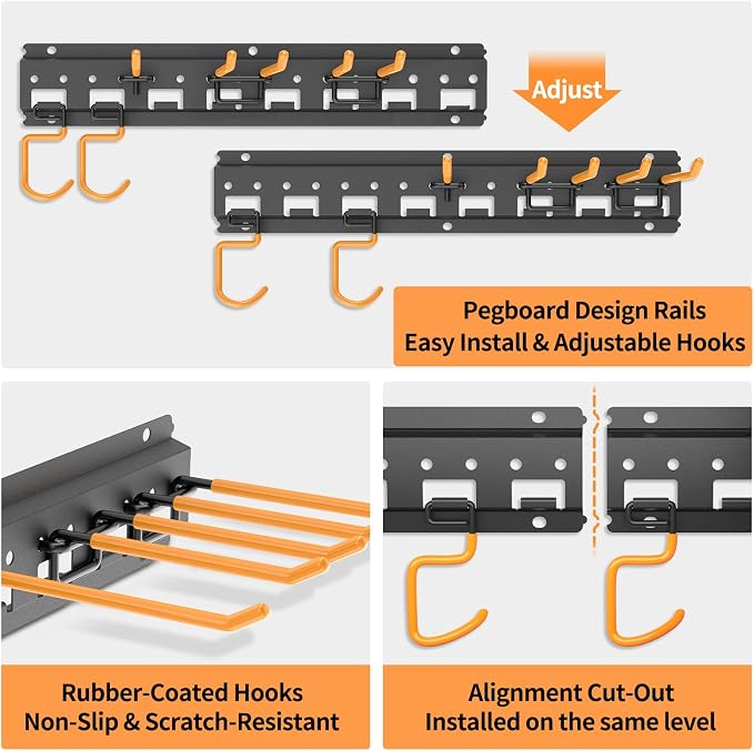 Garden Tool Organizer Wall Mount - Image 4