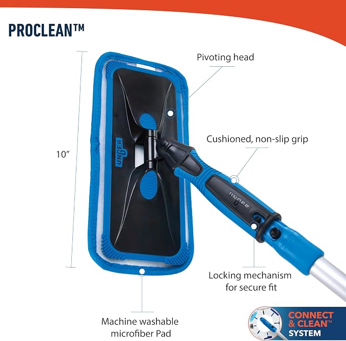 Unger Professional ProClean Indoor Window Cleaning Kit - Image 3