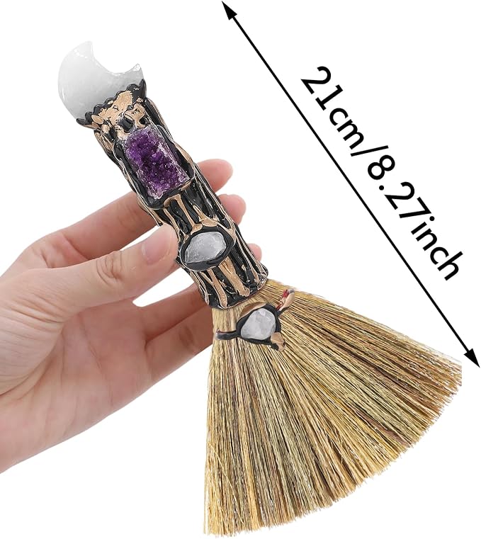 White Crystal Witch Broom - Image 5