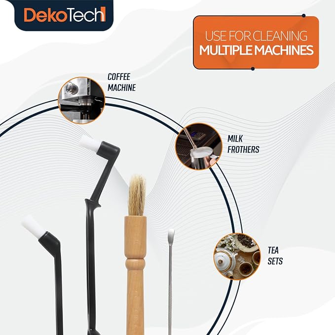 Coffee Machine Cleaning Brush Set – 4-Piece Kit - Image 6