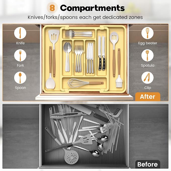 Caperci Large Silverware Organizer - Image 5