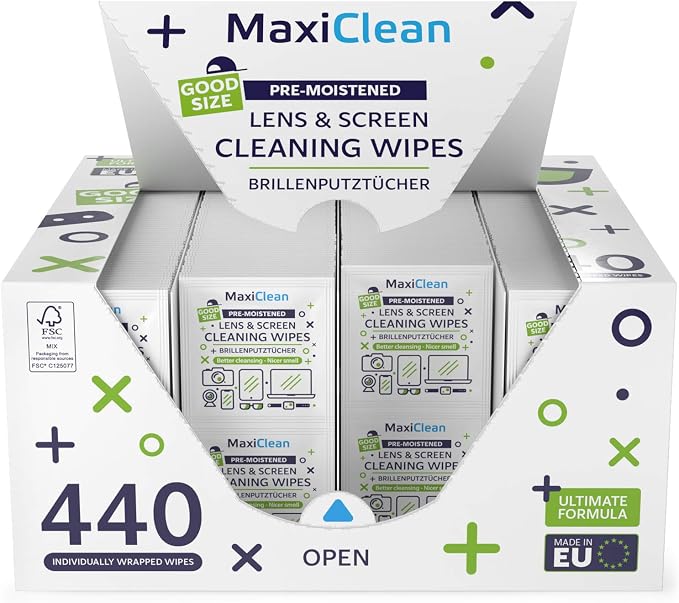 440 Pack Lens Wipes for Eyeglasses Pre-Moistened, Individually Wrapped - Image 8