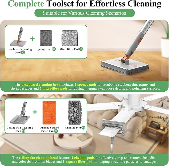 Ceiling Fan Cleaner Duster - Image 2
