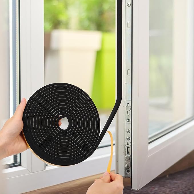 Weather Stripping Door Seal Strip, Strong Adhesive, Lightproof, Soundproof - Image 7