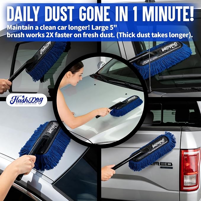 Flash Dog Car Duster Exterior Scratch Free - Image 5