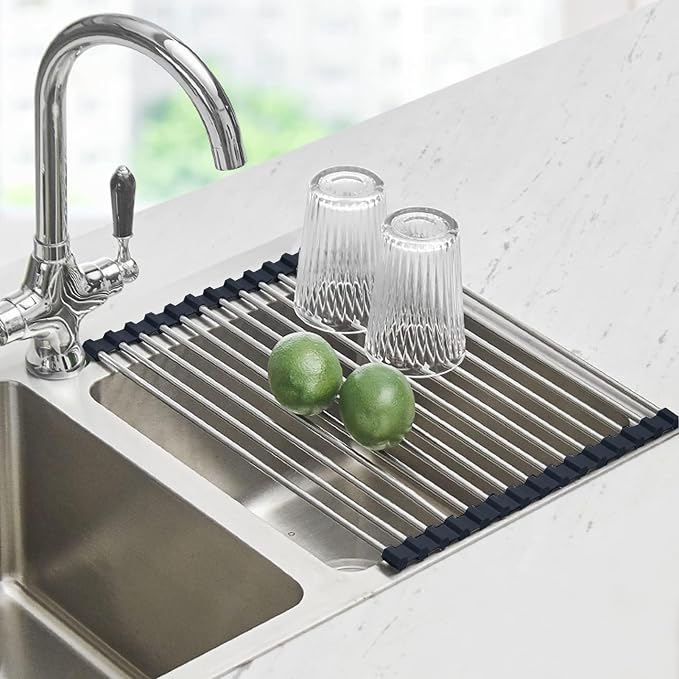 Seropy Roll Up Dish Drying Rack Over the Sink Drying Rack by SeropyDirect