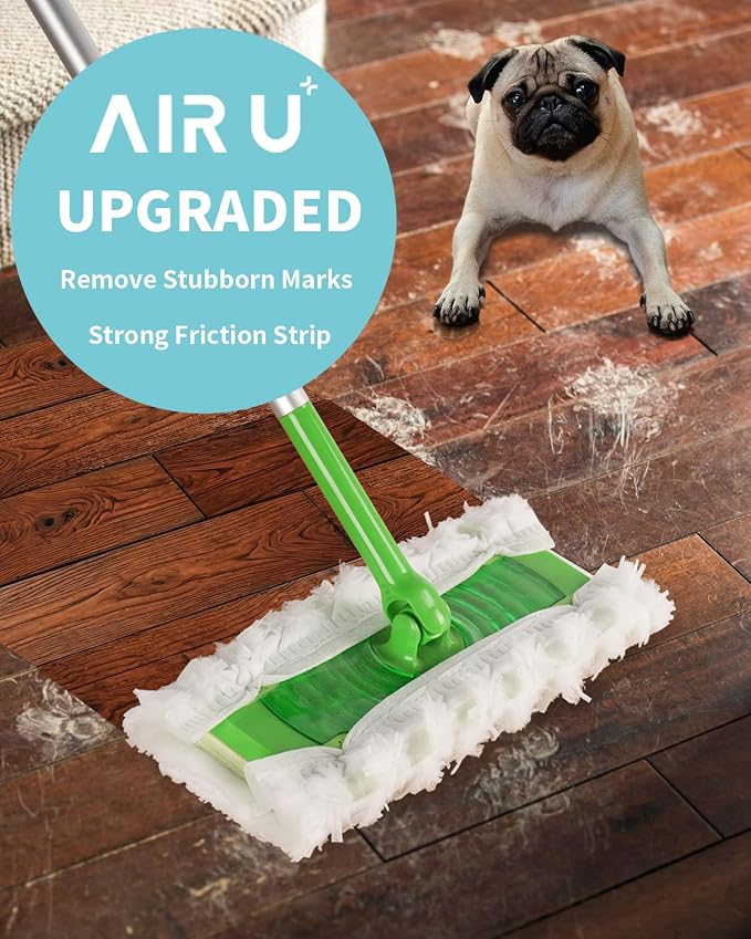 Heavy Duty Dry Sweeping Cloths for Swiffer Sweeper, Disposable Pet Dry Mop Pad - Image 2