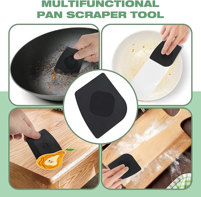 Cast Iron Scrubber | Dish Scrub Brush | 316 Cleaner Chainmail Scrubber - Image 5