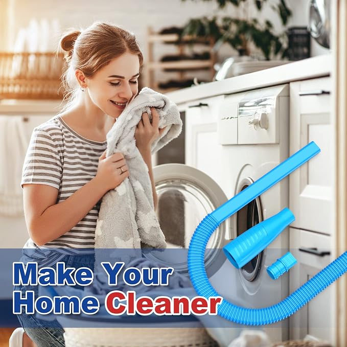 Sealegend 2 Pieces Dryer Vent Cleaner Kit and Flexible Dryer Lint Brush Vacuum - Image 7