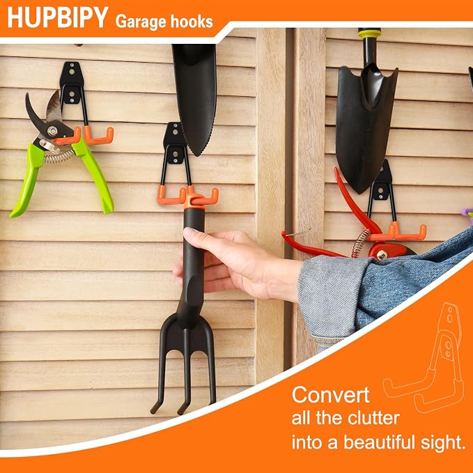 18 Pack Garage Hooks Heavy Duty Utility Steel - Image 7