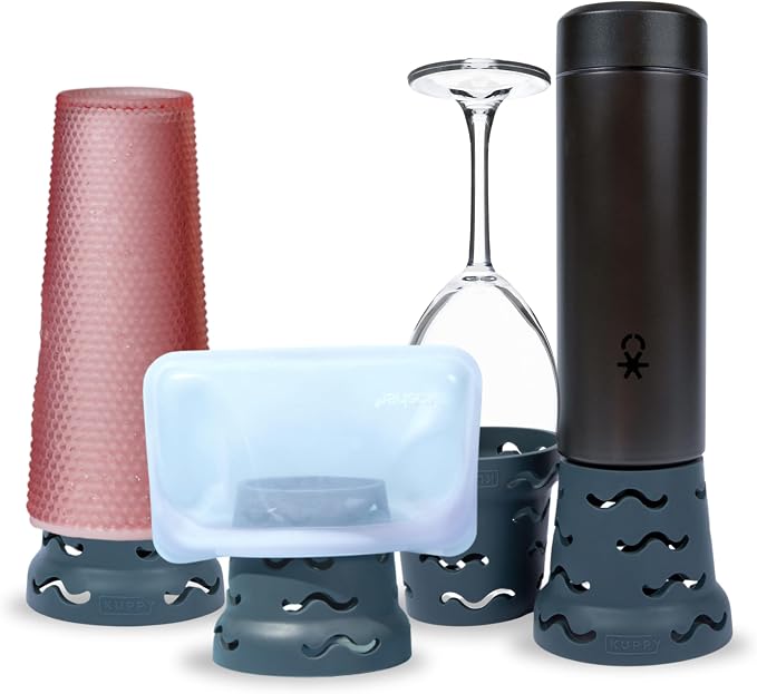 Kuppy Silicone Water Bottle Drying Rack by BestWayToDryYourDrinkware