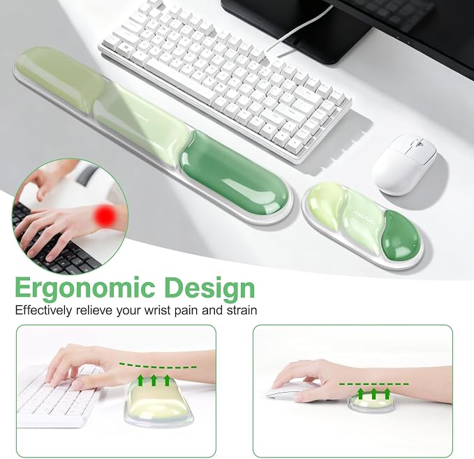 MOSISO Gel Keyboard Wrist Rest&Wrist Support - Image 4