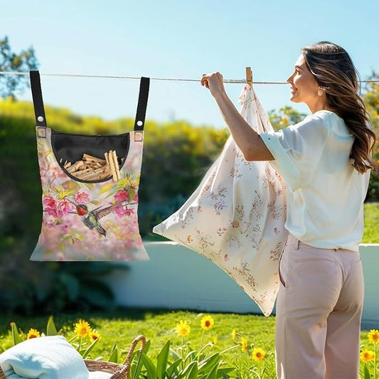 Hummingbird Clothespin Bag - Image 2