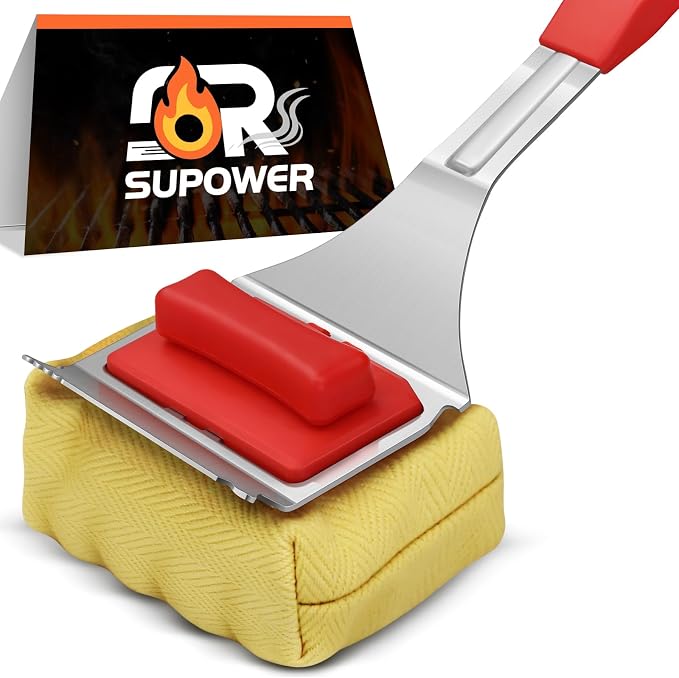 Steam Safe Grill Cleaning Brush Bristle Free by Unknown