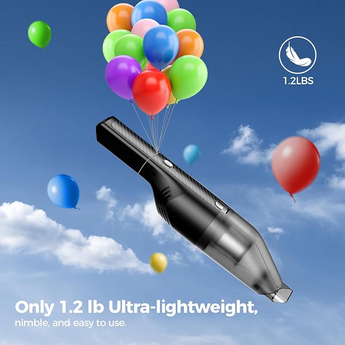 Handheld Vacuum Cordless -Car Vacuum Portable Cordless Cleaner - Image 2