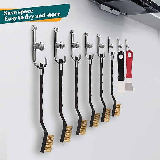 12 Pcs Mini Brass Brush Set, Brass Scratch Brush - Image 4
