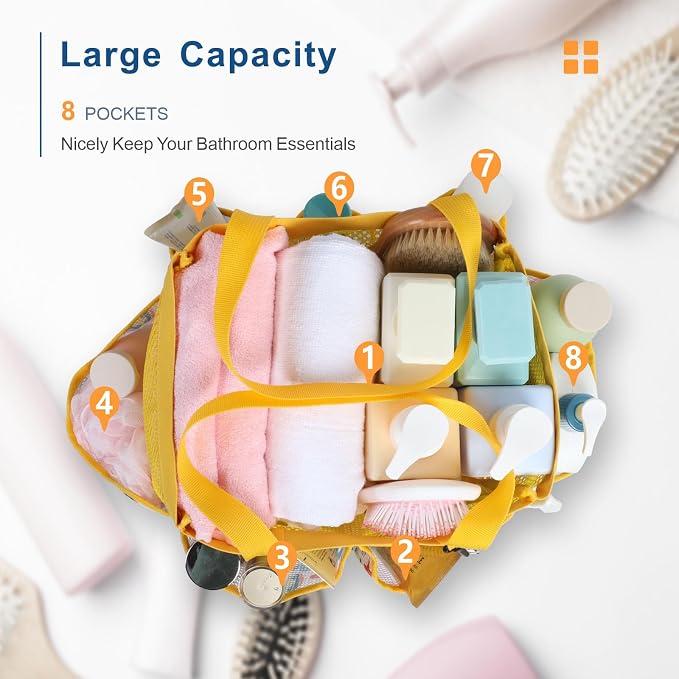 F-color Shower Caddy Portable - Image 5