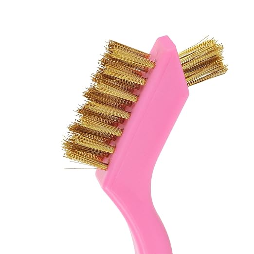 MAXMAN Wire Brush Set 6Pcs Small Wire Brushes Set, Stainless Steel/Brass/Nylon - Image 4