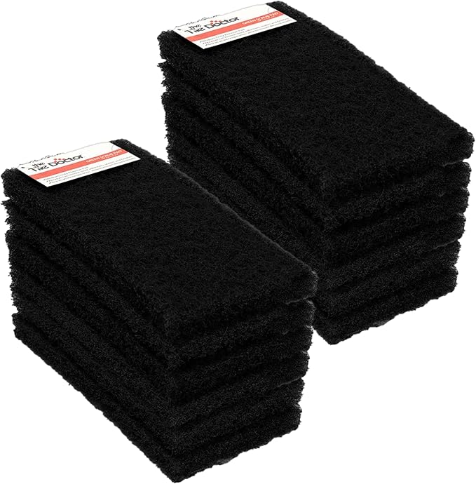 Tile Doctor High-Abrasion Extra Heavy-Duty Scrub Pads 12-Pack 7E-N556-IFSL by DesignTile