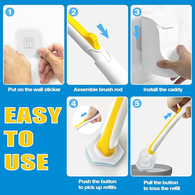 JEHONN Disposable Toilet Brush - Image 5