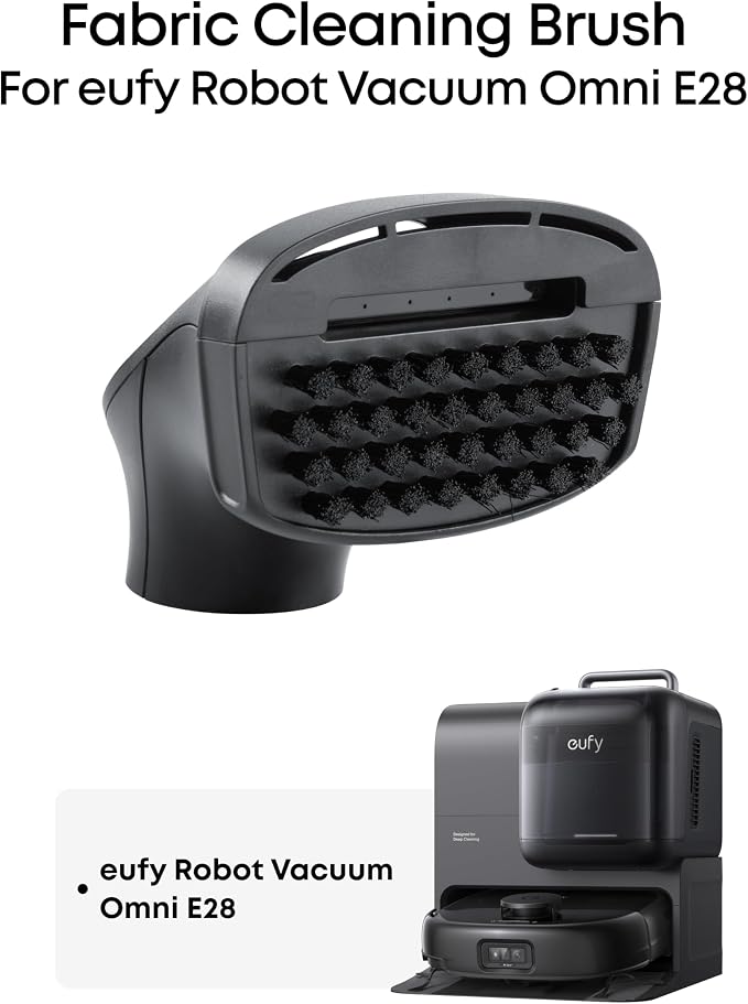 eufy Fabric Cleaning Brush, Powerful Suction, Efficient Cleaning, Compatible - Image 2
