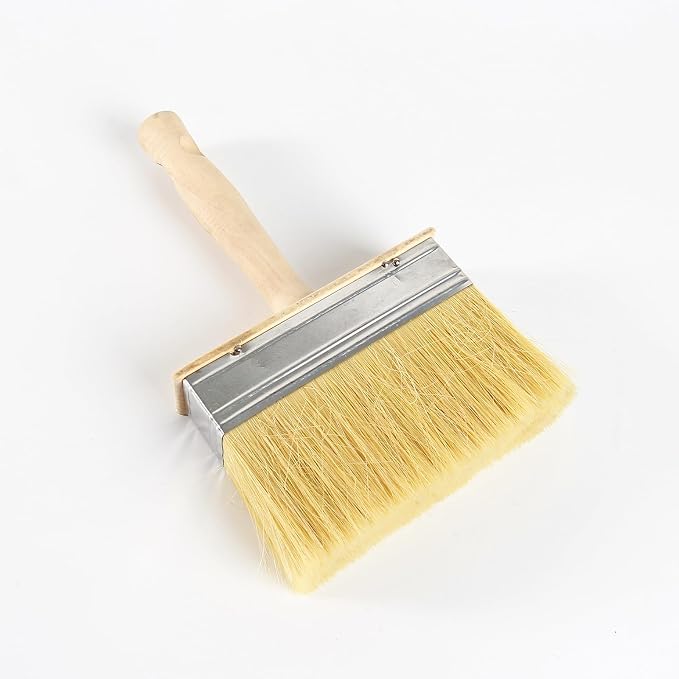 6'' Deck Brush for Deck Stain Applicator, Stain Brushes for Wood, Wide Paint by UVEPBSMN