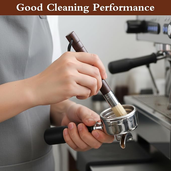 2 Pack Coffee Grinder Cleaning Brush, Espresso Machine Cleaning Brush - Image 2