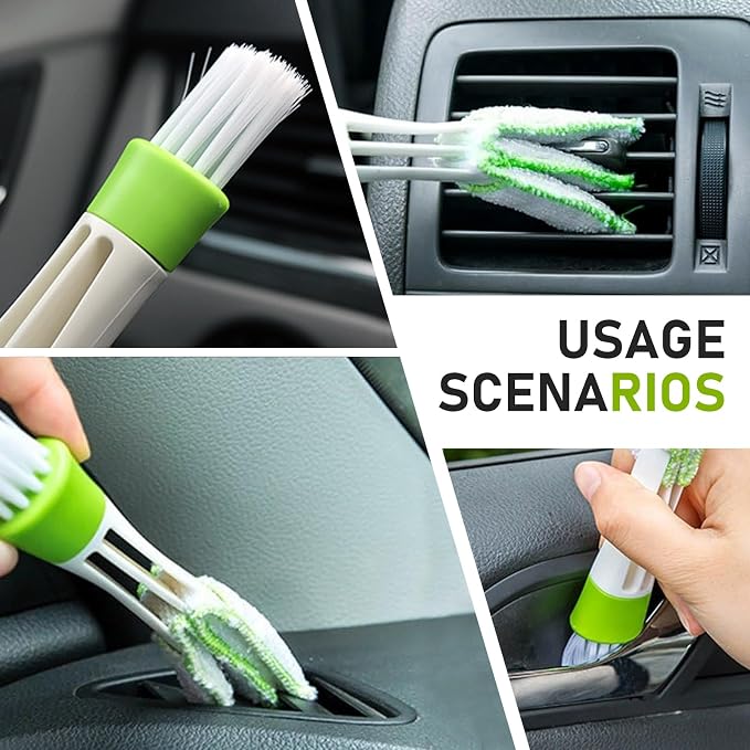 Set of 3 Mini Duster for Car Air Vent, 3 Arms Blinds Duster, Automotive Air - Image 7