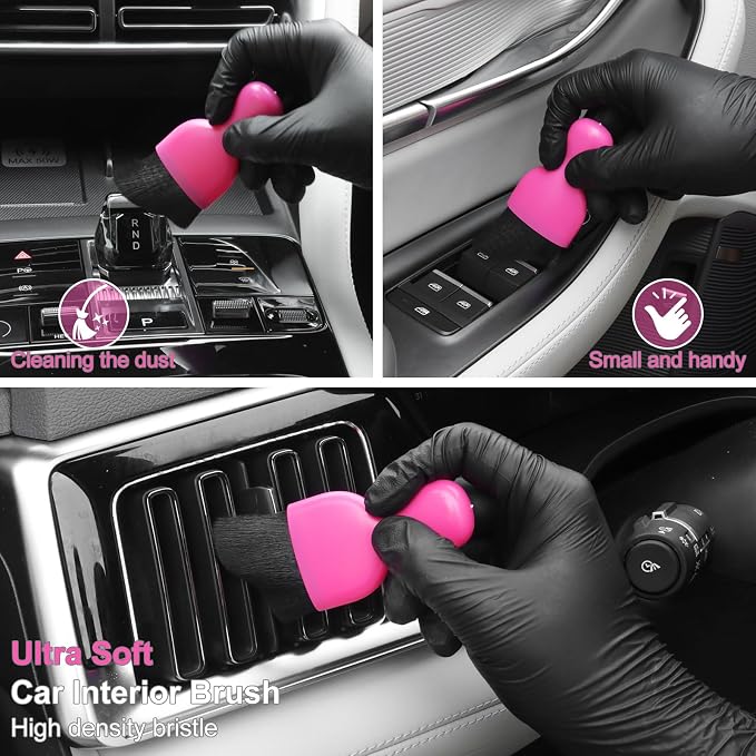 TTRCB Car Detailing Cleaning Kit Interior Cleaner, Car Detailing Brush Set - Image 5