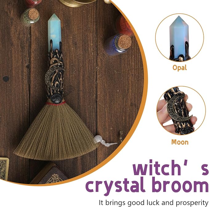 Crystal Witch Altar Broom - Image 4