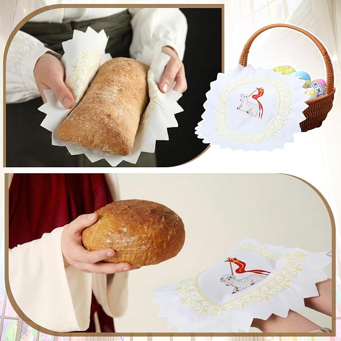 Polish Traditional Easter Embroidered Basket Cover Table Decoration Easter - Image 7