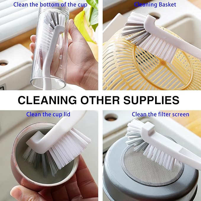 GTOTd Kitchen Right Angle Scrub Grout Small Cleaning Brush（2 Pack）Best Kitchen - Image 5