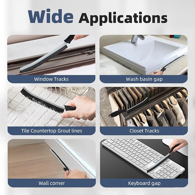 Hard Bristle Crevice Cleaning Brush - Image 6