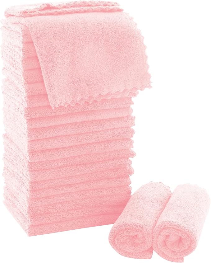 MOONQUEEN Ultra Soft Premium Washcloths Set by MOONQUEEN