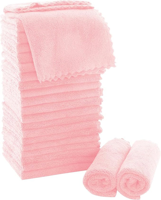 MOONQUEEN Ultra Soft Premium Washcloths Set by MOONQUEEN